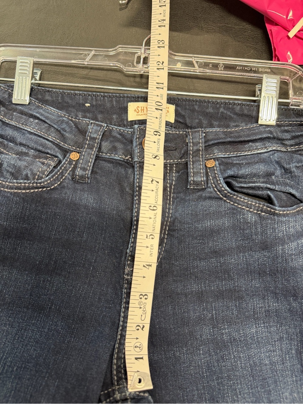 Shyanne Dark Indigo Boot Cut Jeans for Women - Picture 6 of 7